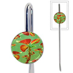 Tropical Floral Print Book Mark