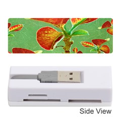 Tropical Floral Print Memory Card Reader (stick) 