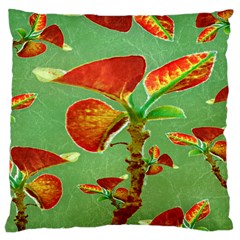 Tropical Floral Print Large Cushion Cases (one Side) 