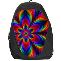 Rainbow Flower Backpack Bag by KirstenStar