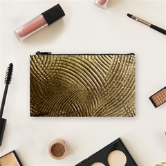 Brushed Gold 050549 Cosmetic Bag (small) 