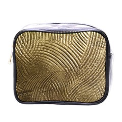 Brushed Gold 050549 Mini Toiletries Bags by AlteredStates