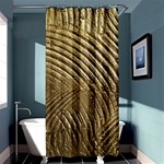 Brushed Gold 050549 Shower Curtain 36  x 72  (Stall)  Curtain(36 X72 ) - 33.26 x66.24  Curtain(36 X72 )