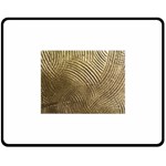 Brushed Gold 050549 Double Sided Fleece Blanket (Medium)  58.8 x47.4  Blanket Front