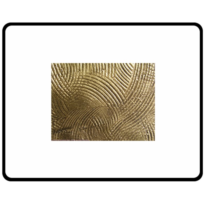 Brushed Gold 050549 Double Sided Fleece Blanket (Medium) 