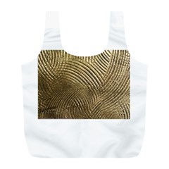 Brushed Gold 050549 Full Print Recycle Bags (l)  by AlteredStates