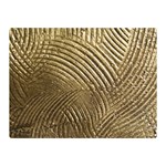 Brushed Gold 050549 Double Sided Flano Blanket (Mini)  35 x27  Blanket Front