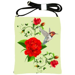 Red Roses Decor Clipart Shoulder Sling Bags