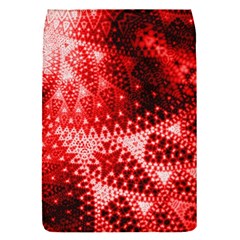 Red Fractal Lace Flap Covers (s) 