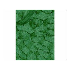 Woven Skin Green Double Sided Flano Blanket (large) 