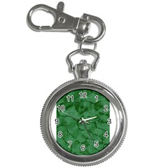 Woven Skin Green Key Chain Watches