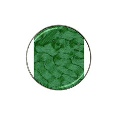 Woven Skin Green Hat Clip Ball Marker (4 Pack)