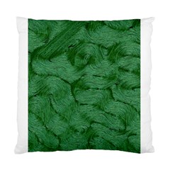 Woven Skin Green Standard Cushion Cases (two Sides) 