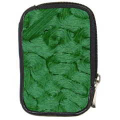 Woven Skin Green Compact Camera Cases