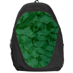 Woven Skin Green Backpack Bag by InsanityExpressed