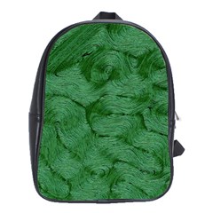 Woven Skin Green School Bags (xl) 