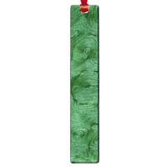 Woven Skin Green Large Book Marks