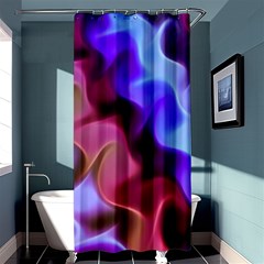 Rippling Satin Shower Curtain 36  X 72  (stall)  by KirstenStar