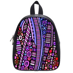 Stained Glass Tribal Pattern School Bags (small) 