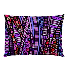 Stained Glass Tribal Pattern Pillow Cases (two Sides) by KirstenStar