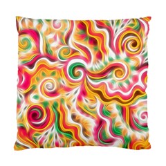 Sunshine Swirls Standard Cushion Case (one Side) 