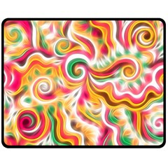 Sunshine Swirls Fleece Blanket (medium) 