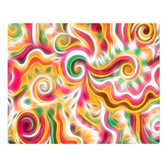 Sunshine Swirls Double Sided Flano Blanket (large) 