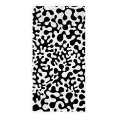 Black And White Blots  Shower Curtain 36  X 72  (stall) 