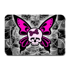 Skull Butterfly Plate Mats by ArtistRoseanneJones