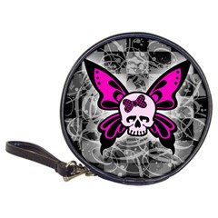 Skull Butterfly Classic 20-cd Wallets by ArtistRoseanneJones