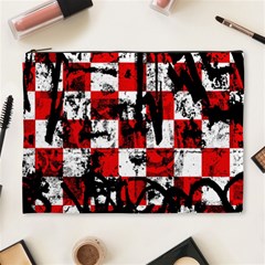 Emo Checker Graffiti Cosmetic Bag (xl)