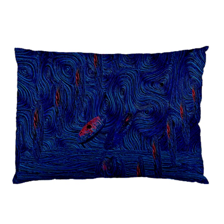 Blue Sphere Pillow Cases (Two Sides)