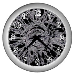 The Others 1 Wall Clocks (silver)  by InsanityExpressed