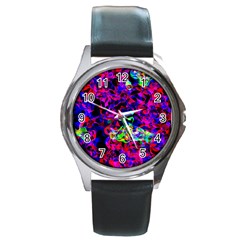 Electic Parasite Round Metal Watches by InsanityExpressed