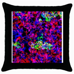 Electic Parasite Throw Pillow Cases (black)