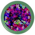 Electic Parasite Color Wall Clocks Front