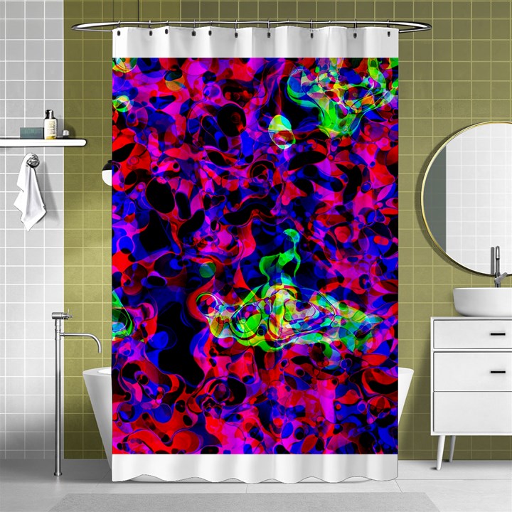 Electic Parasite Shower Curtain 48  x 72  (Small) 