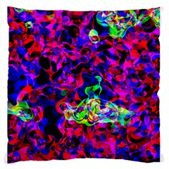 Electic Parasite Large Flano Cushion Cases (two Sides)  by InsanityExpressed