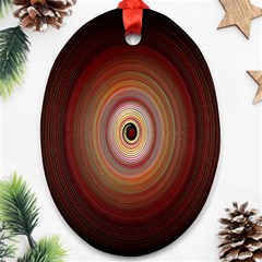 Colour Twirl Ornament (oval) 