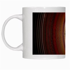 Colour Twirl White Mugs