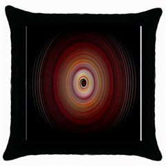 Colour Twirl Throw Pillow Cases (black)