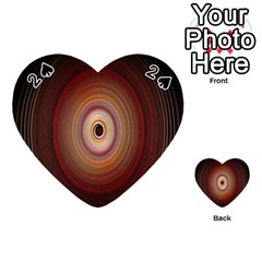 Colour Twirl Playing Cards 54 (heart) 