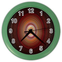 Colour Twirl Color Wall Clocks