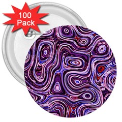 Colourtile 3  Buttons (100 Pack)  by InsanityExpressed