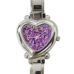 Colourtile Heart Italian Charm Watch