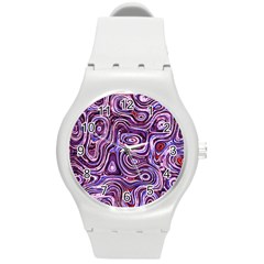 Colourtile Round Plastic Sport Watch (m)