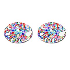 Soul Colour Light Cufflinks (oval)