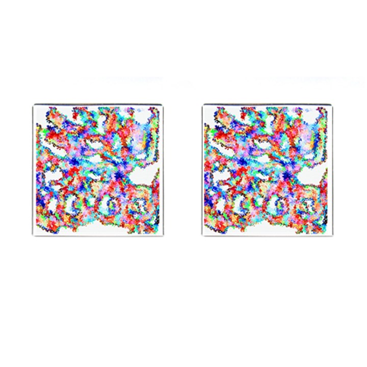 Soul Colour Light Cufflinks (Square)