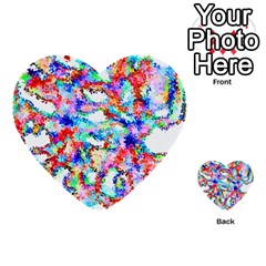 Soul Colour Light Multi-purpose Cards (heart)  by InsanityExpressed