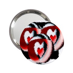 Heart Time 3 2 25  Handbag Mirrors by InsanityExpressed